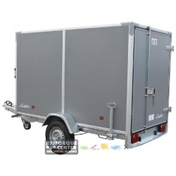 Remorque fourgon Lider V3 - freiné - 260x155x177 cm - PTAC : 1350 kg - Reference 42960