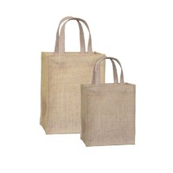Sac jute naturel 12+10x15cm - par 10