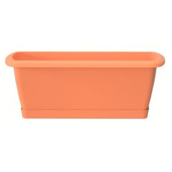 Prosperplast - Jardinière avec support 78,6x18,4x14,5 cm Respana Set, terracotta - marron plastique ZA1724