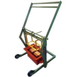 Pondeuse à parpaings compacte et légère, idéale pour la production de parpaings sur de petit chantier - RÉF. RMI03-ET