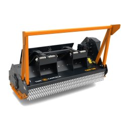 Twm broyeur forestier - TMC Cancela - largeur de travail 160-200 cm - robuste et compact pour mini-chargeuses hydrauliques