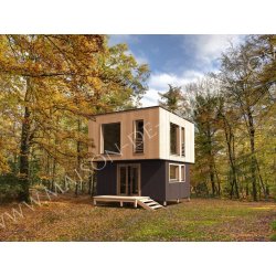 Studio de jardin - maison de jardin avec ossature bois - Toulouse 37 m² - conforme RT et livré clé en main