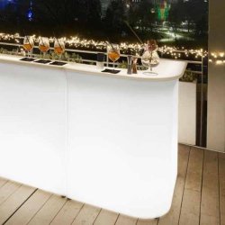 Comptoir design lumineux BREAK CORNER
