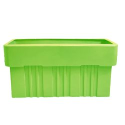 Jardinière bella 135l - bac à fleurs-dare win store - VERT - vert 0750122554911