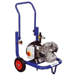 Compresseur Europro 30+ - Réf. 90647 - 400 l/min - 10 bars - Monté sur chariot avec filtre régulateur
