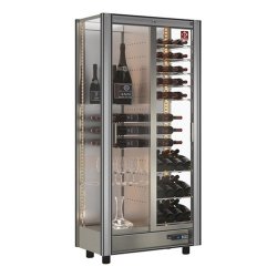 Vitrine réfrigérée à vins lt 530 - modulable - 112/128 bouteilles -... - GVV-4-R2