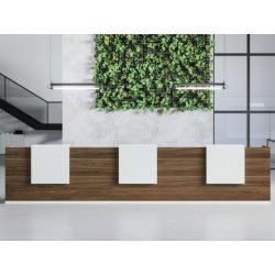 Banque d'accueil HUGO - élégance, fonctionnalité, qualité - design contemporain et configurations variées