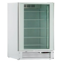 KLIMAITALIA réfrigérateur vitrine à boissons remueur. Porte en verre à l’infini lumières LED. Contrôleur électronique de température. Temp. 0°C/+10...