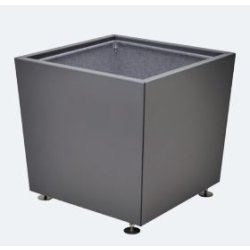 Bac à palmier OLBIA - Design épuré pour univers classiques et contemporains - Châssis et habillage en acier galvanisé