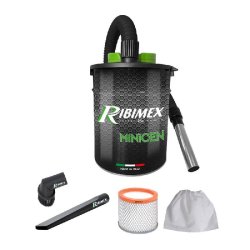 Aspirateur à cendres MINiCEN 10L - 800W - spécial pellet avec filtre HEPA interchangeable