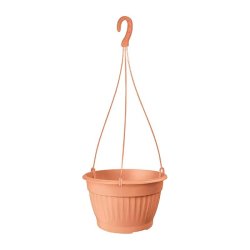 Prosperplast - Jardinière suspendue TERRA 4 L - 23x23x14 cm, coloris Terre cuite - orange plastique polypropylène ZA4269