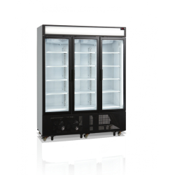 Vitrine réfrigérée verticale 3 portes AURA - froid positif ventilé, 1233L, 1m60 x 0.73m x 2m07, ETEF FSC1600H