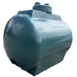 Cuve en polyéthylène verte 270 litres - Traitée UV - Stockage d'eau, lait ou cidre