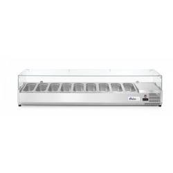 Hendi Vitrine réfrigérée à poser Arktic pour 9xGN1/3 avec capot hygiénique durci 2005x420x460mm - 232996