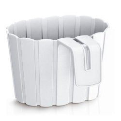 Prosperplast - Pot BOARDEE HOOK 2,2 L - 19,4x21,2x13 cm, blanc - blanc plastique polypropylène ZA3287