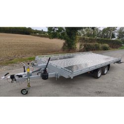 Remorque pour véhicule léger 5m - Transport de charges longues et volumineuses
