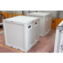 Bungalow vestiaire avec douche NEUF LC.A3003 - 3x2,40m (7,20m²) - isolé en polyuréthane 50mm