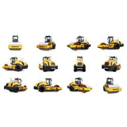 Rouleau compresseur vibratoire super-lourd 22t - Shantui SR22M