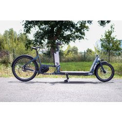Vélo Cargo utilitaire professionnel avec une charge utile de 100 kg sur la plateforme avant - JHOG-E
