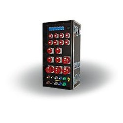 115-01-685 - Coffret de distribution Indu Electric - avec prises de courant pour rack 19″ et options avancées