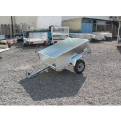 Remorque promo de fabrication française pour tout vos petits bricolage, emporter vos déchets en déchetterie - erde - sx 140