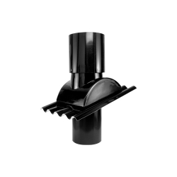 Cheminée à correcteur d'angle extraction haute pour une aération efficace des bâtiments - Réf : TCHC30SN  -  ORELA