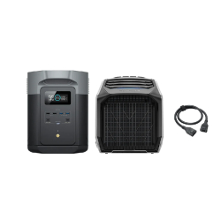 Climatiseur portable EcoFlow WAVE 2 + Station électrique portable EcoFlow DELTA 2 Max