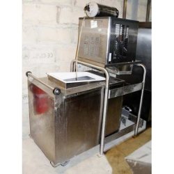 Machine glaçon à grains professionnelle Scotsman avec bac de récupération - Rendement 200kg/24h - Stockage 300kg