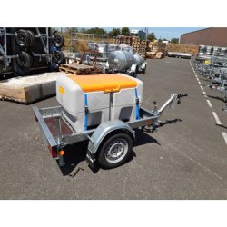 Station Easy Mobil 440 litres standard sur remorque conforme ADR - Cematic 3000 12 V - CEMO - 91111