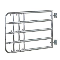 Portail réglable pour barrière de prairie 300 x 90 cm