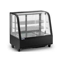 Royal Catering - Royal Catering Vitrine Réfrigérée à Poser Volume : 100 l Température : 2 - 10 °C Éclairage LED 3 niveaux Noir Pâtisserie et -