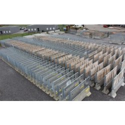 Barrière de sécurité conçue pour sécuriser les chantiers de construction - Klostab