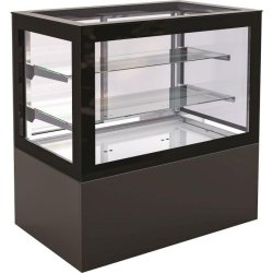 Vitrine réfrigérée positive 4 faces vitrées 375L 7489.5455 Combisteel