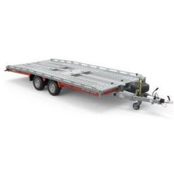 Remorque porte-voiture TT-231 550 x 224 - 2 essieux R12 - 3500 kg PTC Brian James (stock uniquement)