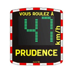Radars pédagogiques EVOLIS Mobility - Alimentation solaire, électrique ou hybride