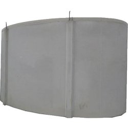 Cuve béton ovale - 10000L - récupération d'eau de pluie