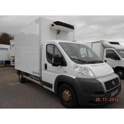 Fiat Ducato Frigo 120 Multijet - Véhicule frigorifique d'occasion 12m³ - Groupe froid Carrier Xarios 350