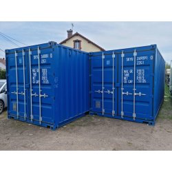 Conteneur maritime 20 pieds DRY en acier corten - solide, sécurisé et étanche - norme ISO
