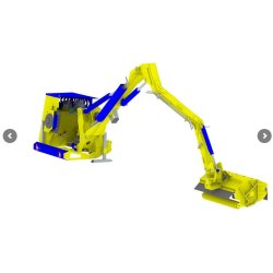 M600AX M548ASX - Broyeur forestier Marolin - 120-125 cm - Débroussailleuse hydraulique semi-professionnelle