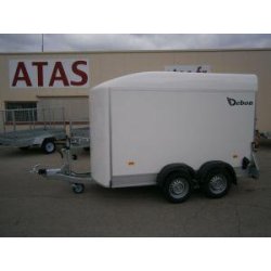 Fourgon bois & poly Roadster 320x167x200 - 2000 kg - 2 essieux freinés - suspension Pullman II