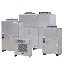 IPE - R410a - Groupes d'eau glacée à condensation par air - Puissance de 13 à 401kW - Référence industrielle fiable et modulable