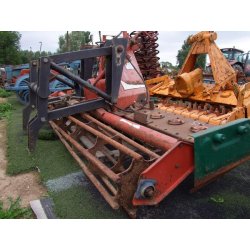 Herse rotative Rekord 3m - rouleau barre - occasion - bon état - année 1985