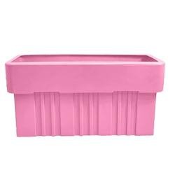 Jardinière bella 135l - bac à fleurs-dare win store - ROSE - rose 0750122554904