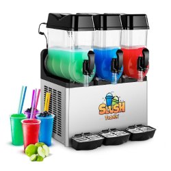 Machine à granita 3 x 12 litres avec éclairage led