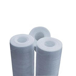 Film pré-étiré pour banderoleuse à bras tournant - 513545 – Pour filmeuses Girotech - Noir 7µ - 390 mm x 800 m