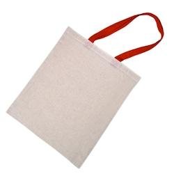 FHC evolupack FHC - 100Pcs - Tote bag à anses jaunes 10x230mm H300mm - beige textile FHC294COTOT2330