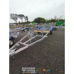Porte bateau multi-rouleaux GALAXY - GS18 / G1340 - PTAC : 1800Kg - 1 essieu - Référence GS18 / G1340M12 - Marque Sun Way