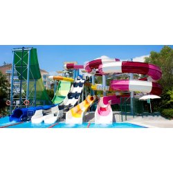 Toboggan aquatique - Conception et fabrication - Jeux ludiques pour piscine