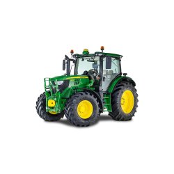 6130R Tracteur agricole - John Deere - Puissance nominale 130 ch, moteur 4,5L, cabine Premium et guidage automatique