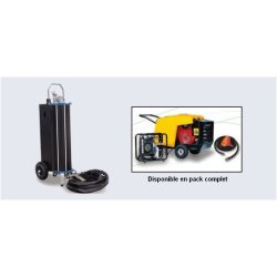 Aérogommeuse D25 - 20L - Faisceau 6m - Buse 4,5mm - Manomètre et Souflette inclus